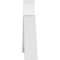 Ekena Millwork Archdale Architectural Grade PVC Gable Bracket, 60"W x 10"H x 2"D x 4"F, 4/12 Pitch GBP060X10X0204ARC00 - alternate 2